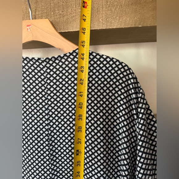 Terra and Sky|Women’s Polka Dot short sleeve open front Kimono in dark blue•••2X - Picture 8 of 9